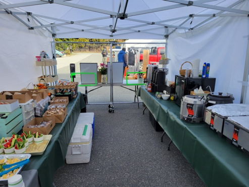 Vancouver Craft Services Covid Set UP